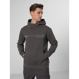 Hanorac barbati 4F BLM023, cu gluga - Antracit, XXL