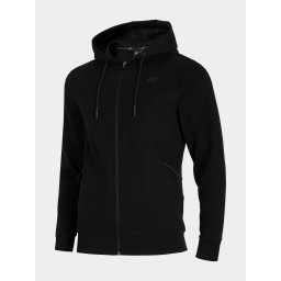 Hanorac barbati cu fermoar 4F - Negru, XXL