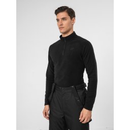 Lenjerie de corp tricou barbati Fleece 4F BIMP010 - Negru, 3XL