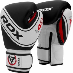 Manusi Box RDX, pentru copii - negru/Alb, 4 Oz