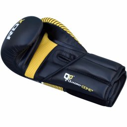 Manusi Box Rdx QUADRO-DOME Leather-X - Galben, 16oz