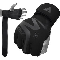 Manusi Grappling neoprene Rdx T15 Matte - Negru, XL