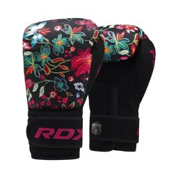 Manusi box RDX FL3 Floral - Negru, 12oz