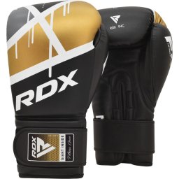 Manusi box Rdx F7 EGO - Negru/Auriu, 12oz