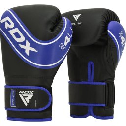 Manusi box pentru copii Rdx ROBO - Albastru inchis/Negru, 6oz