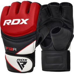Manusi de antrenament MMA Rdx F12 - Rosu, XL