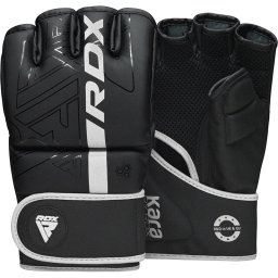 Mănuși Grappling MMA RDX F6 Kara Alb/Roz/Negru - Alb, S