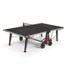 Masă Tenis de Masă Cornilleau 500X Outdoor - Laminat 6mm MATTOP, DSI 16 Puncte, Clasa C - Negru, uni