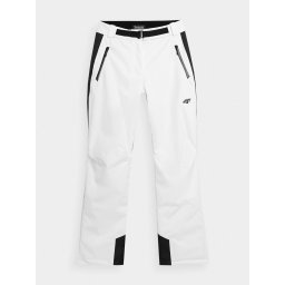 PANTALONI DE SCHI 4FPRO MEMBRANA DERMIZAXÂ® 20 000 PENTRU FEMEI - Alb, L