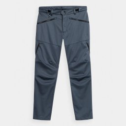 PANTALONI DE TREKKING SOFTSHELL MEMBRANA 8 000 PENTRU BARBATI - Antracit, XXL