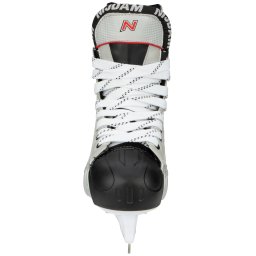 Patine hochey Nijdam Deluxe - argintiu/negru/rosu, 43