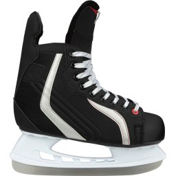 Patine hochey Nijdam Deluxe-Artic Rush - Negru, 42