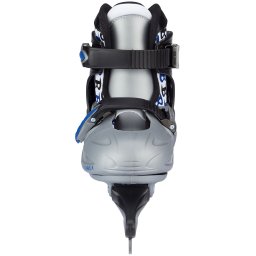 Patine reglabile Nijdam HardBoot, junior - Gri/Negru, 30-33