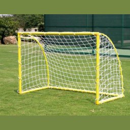 Poartă Fotbal SPARTAN PVC Ø50mm 183x122x91cm Galben - Galben, uni