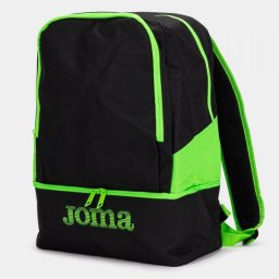 Rucsac Sport Fotbal Joma Estadio III 26.5L - negru/verde fluo, S
