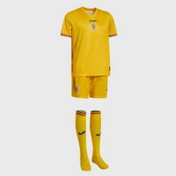 Set Joma Fed.Romana de fotbal, Junior - Galben, 2XS