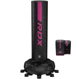 Set Sac Box de Podea RDX F6 Kara 6FT cu Mănuși Incluse - Roz, 6FT
