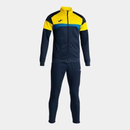 Trening Bărbați Joma Danubio III – Fleece Interior, Fermoar Complet, 6 Culori - bleumarin/galben, 3XL