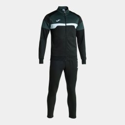 Trening Bărbați Joma Danubio III – Fleece Interior, Fermoar Complet, 6 Culori - Negru/Gri, 3XL