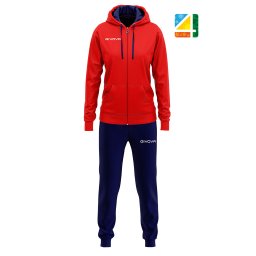Trening dama, Givova LADY - Rosu/Bleumarin, XS