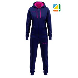 Trening dama, Relax Givova Lady - bleumarin/fuxia, 2XL