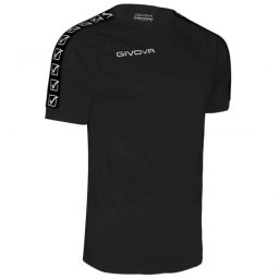Tricou Bumbac Givova Band - Negru, XXS