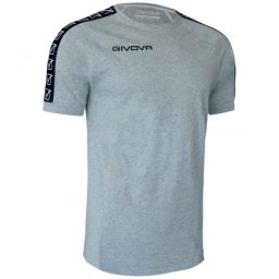 Tricou Bumbac Givova Band - Gri, XS