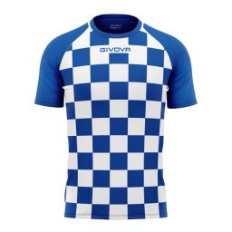 Tricou Givova Dama - Alb/Albastru, M