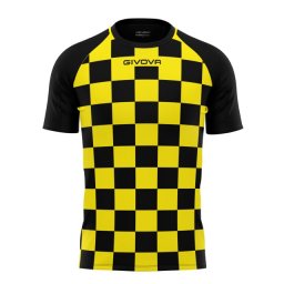 Tricou Givova Dama - Galben/negru, L