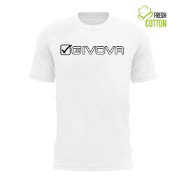 Tricou Fotbal GIVOVA Mondo Bumbac 100% 170g/m² - Alb, 5XL
