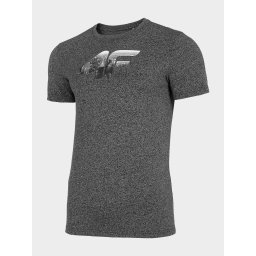 Tricou barbati 4F TSM024, bumbac - Alb, 3XL