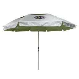 Umbrela plaja Maui&Sons 190 cm, UltraLight, rabatabila, protectie UPF50+, husa transport, verde - Verde, 190 cm