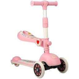 Trotineta tripla cu scaun Celestial Rider