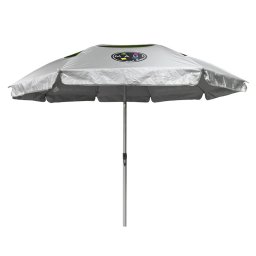 Umbrela plaja Maui&Sons 190 cm, UltraLight, rabatabila, protectie UPF50+, husa transport, Gri