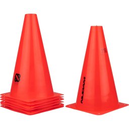 Set 6 conuri slalom Nijdam, 23 cm