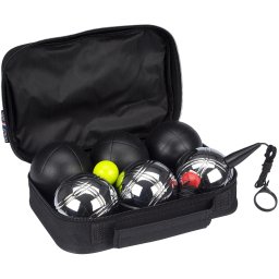 Set Joc Petanque Deluxe ABBEY 6 Bile Oțel 73mm