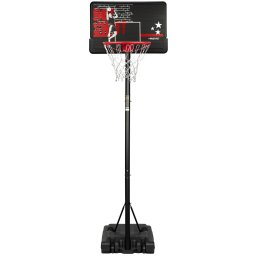 Sistem Baschet Portabil Avento Hot Shot 90x60 cm Reglabil 190-260 cm