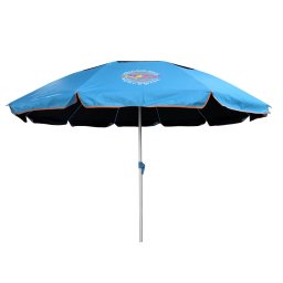 Umbrelă plajă Maui & Sons XL 210 cm, protecție UPF50+, husă inclusă