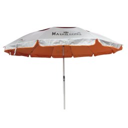 Umbrela plaja Maui & Sons XL 220 cm, protectie UPF50+, rabatabila, husa inclusa, Portocaliu