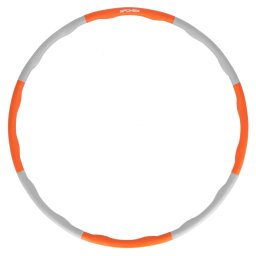 Cerc de exercitii Spokey Hula Hop,cu insertii de masa, 95 cm, pliabil