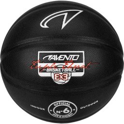 Minge baschet Avento Triple Threat, 6, Negru
