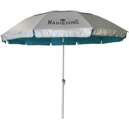 Umbrelă plajă Maui & Sons XL 220 cm, protecție UPF50+, rabatabilă, husă inclusă, Petrol