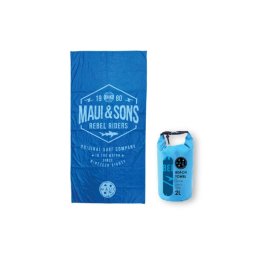 Prosop Plajă Microfibră Maui & Sons Rebel Riders cu Geantă Waterproof