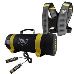Set Cross Training Everlast Vesta 4.5kg + PowerBag 10kg + Coarda