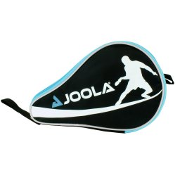 Husă Paletă Tenis de Masă Joola Pocket | Nylon cu Buzunar Mingi - Negru/Albastru