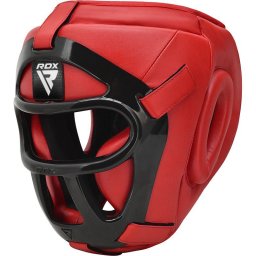 Casca RDX T1, grila detasabila - Rosu, L