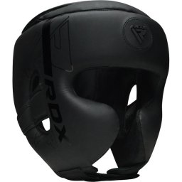 Cască Box RDX F6 Matte – Piele Maya Hide, Protecție CE - Negru, L