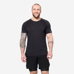 Tricou cross training Negru-Gri Bărbați