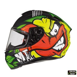 Casca moto integrala MT Targo Truck A2 - Galben Fluor - Vizibilitate Maxima, ECE DOT