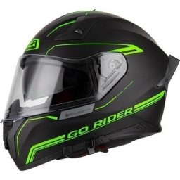Casca moto NZI Go Rider Stream Duo Trident - Pinlock Ready, Bluetooth Ready - ECE 22.06